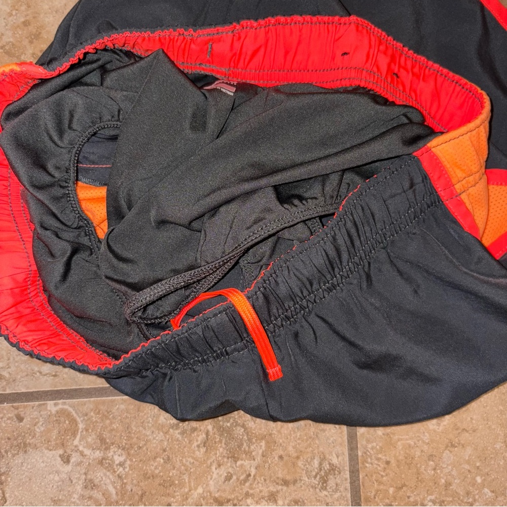 Xersion Gray and Orange Performance Shorts - Picture 5 of 5